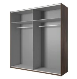 Kleiderschrank Sigma 18 - Schwebetürenschrank mit Spiegel