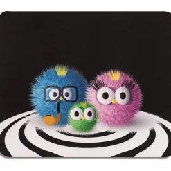 Kleines Gaming-Mauspad bunt 24 x 20 x 2 mm für Laptop PC