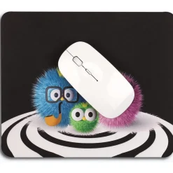 Kleines Gaming-Mauspad bunt 24 x 20 x 2 mm für Laptop PC