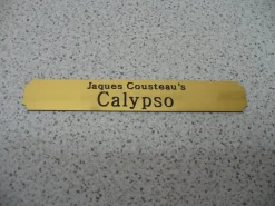 Kleines Namensschild für Modellständer - Calypso