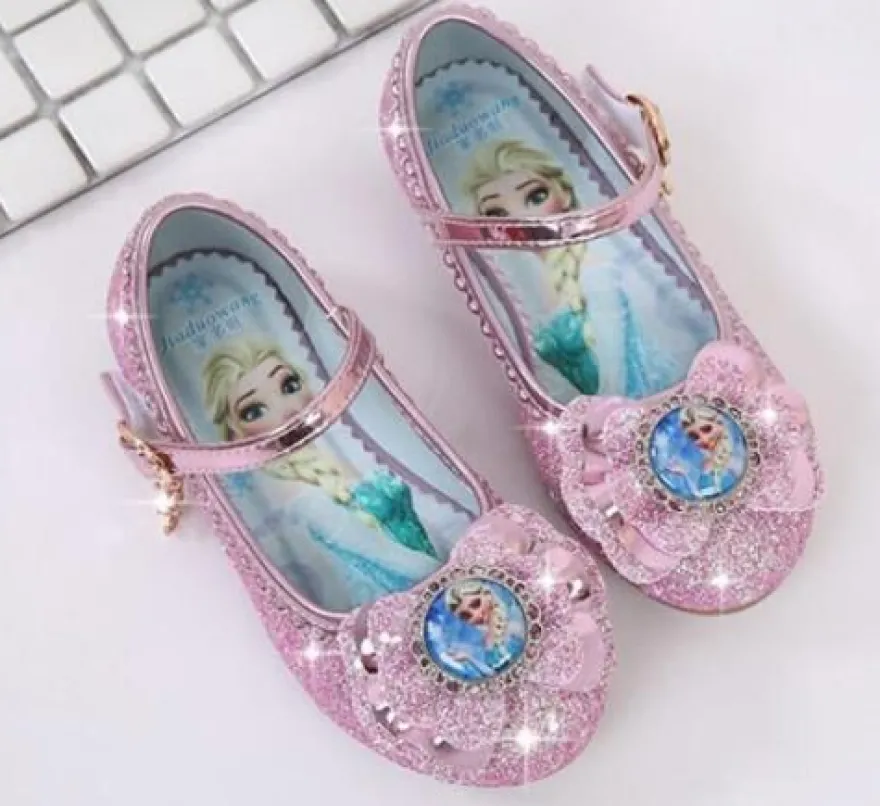 Kleinkind Kinder Madchen Prinzessin Schuhe Glitzer Pailletten Ballerinas Party