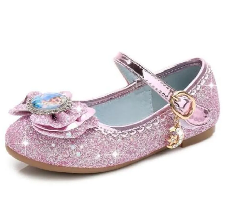 Kleinkind Kinder Madchen Prinzessin Schuhe Glitzer Pailletten Ballerinas Party