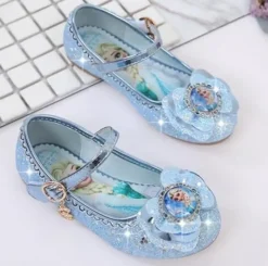 Kleinkind Kinder Madchen Prinzessin Schuhe Glitzer Pailletten Ballerinas Party