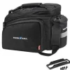 KLICKfix Fahrrad-gepäckträgertasche Rackpack 2 PLUS GTA Schwarz