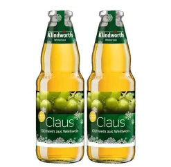 Klindworth Claus 2er Set Glühwein aus Weißwein - 2x Winterlust Glühwein 1L (9,8
