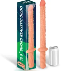 Klinge Realistisches Dildo Schwert 18.5 Flesh