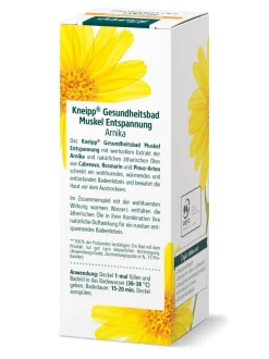 Kneipp® Gesundheitsbad Muskel Entspannung 100 ml Arnika ohne Mikroplastik