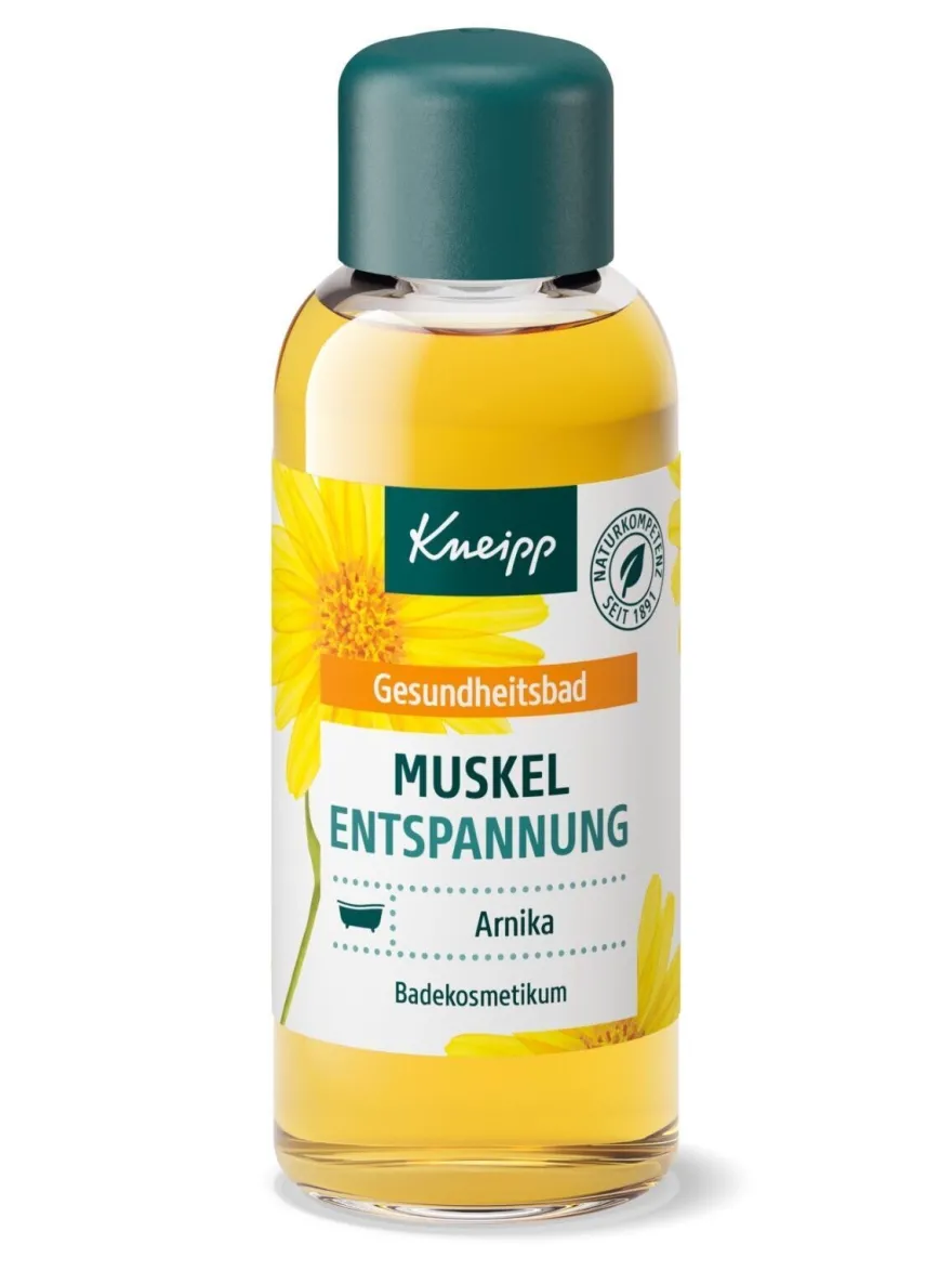 Kneipp® Gesundheitsbad Muskel Entspannung 100 ml Arnika ohne Mikroplastik
