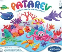Knetmasse Sentosphere Patarev 9 lebendige Farben