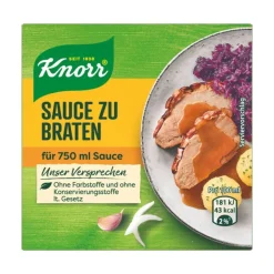 Knorr Bratensaft Würfel, für 3/4 Liter, 78 Gramm
