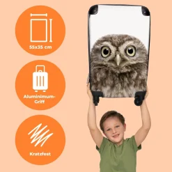 Koffer - Handgepäck - Eule - Küken - Kinder - Vogel - Trolley - Rollkoffer - Kleine