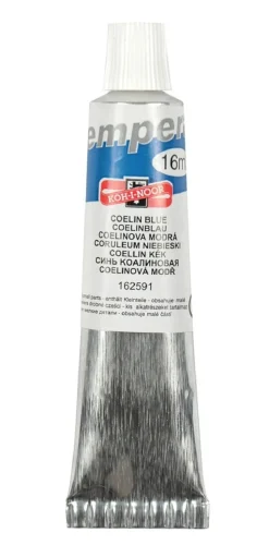 KOH Temperafarbe 16 ml Tube coelin blue