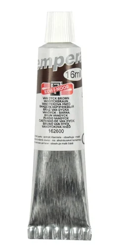 KOH Temperafarbe 16 ml Tube van dyck brown