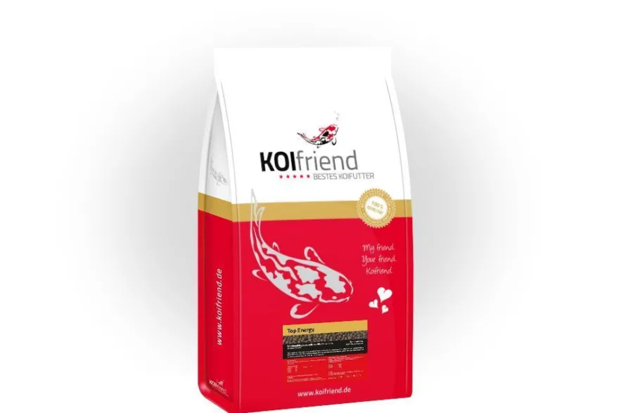 Koifutter Top Energy 15 kg 3mm 6mm Koi Wachstumsfutter Fischfutter Teich