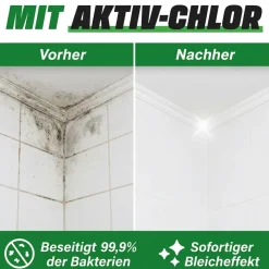 KOKA Schimmelentferner Aktiv Chlor Wand Anti Schimmel-Spray Schimmel-Reiniger