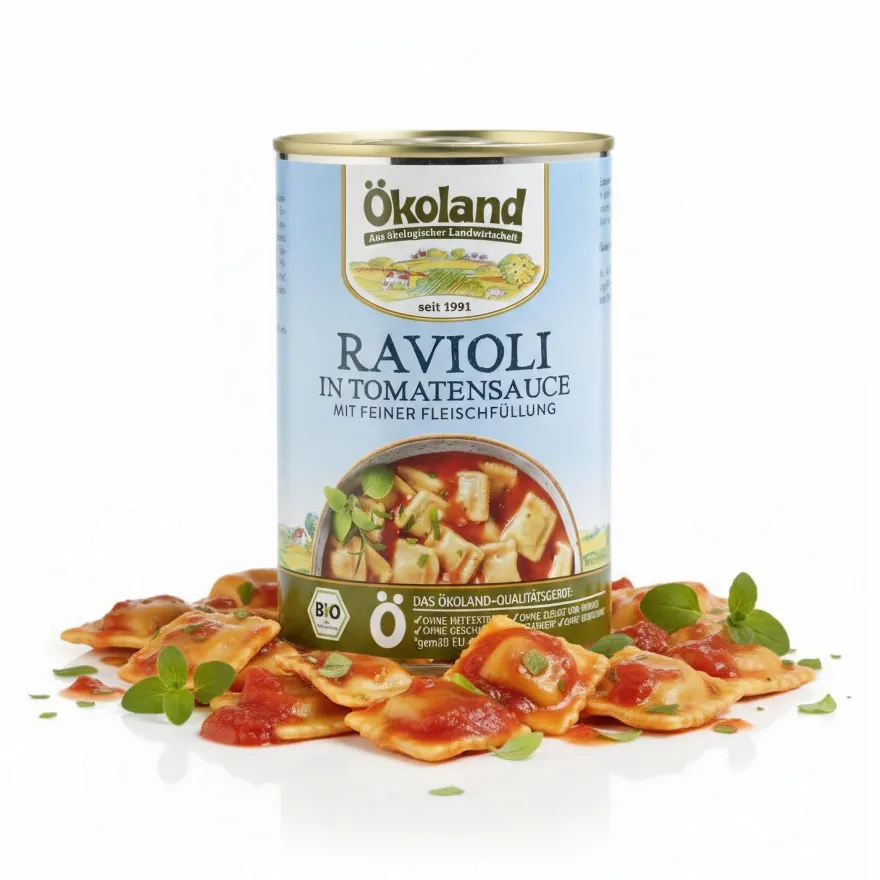 Ökoland Ravioli (6 x 400 g) - 2400.0g
