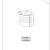 Kolpa Harmony Schrank mit Tür H 702/600 CO
