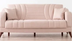 Komfortable Sofagarnitur 3 + 3 + 1 Sitzer Stilvolles Design für elegantes Wohnen