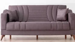 Komfortable Sofagarnitur 3 + 3 + 1 Sitzer Stilvolles Design für elegantes Wohnen
