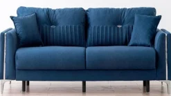 Komfortable Sofagarnitur 3 + 3 Sitzer Stilvolles Design für Entspanntes Wohnen