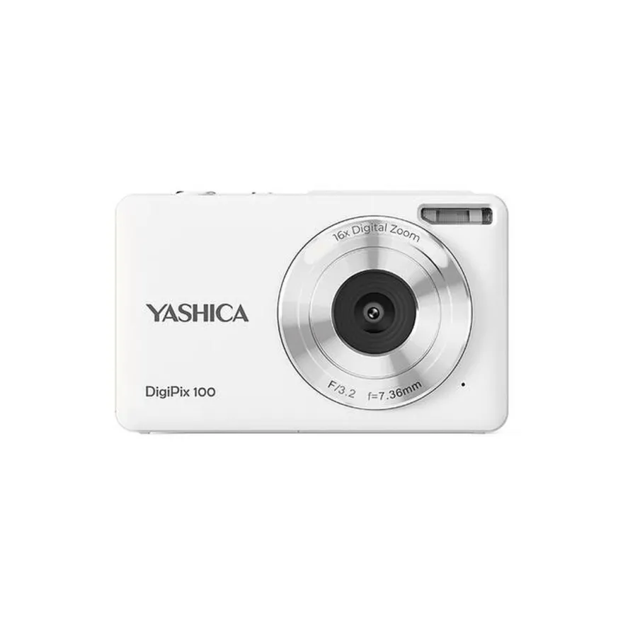 Kompaktkamera Yashica DigiPix 100 Weiß 44 Megapixel