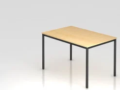 Konferenztisch Meeting D Modell DR12 Gestell schwarz