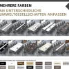 Konferenztisch mit Kabelmanagement, Großer Besprechungstisch Modern für Büro