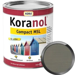 KORA Koranol Compact MSL 0.75 LTR Mittelschichtlasur Holzlasur Wetterschutzlasur