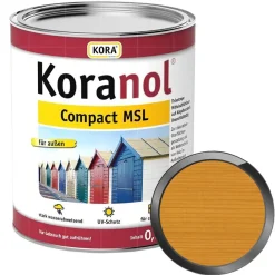 KORA Koranol Compact MSL 0.75 LTR Mittelschichtlasur Holzlasur Wetterschutzlasur