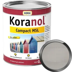KORA Koranol Compact MSL 0.75 LTR Mittelschichtlasur Holzlasur Wetterschutzlasur