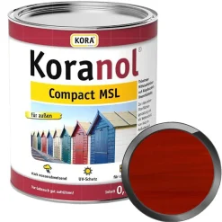 KORA Koranol Compact MSL 0.75 LTR Mittelschichtlasur Holzlasur Wetterschutzlasur