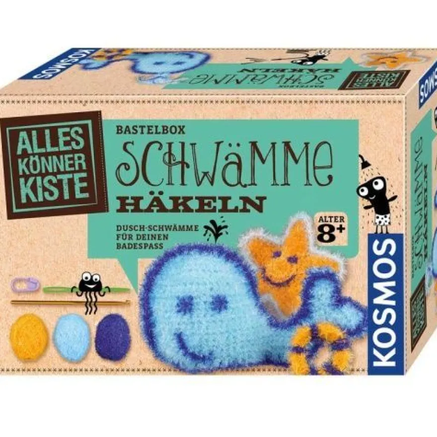Kosmos Bastelbox Schwämme häkeln