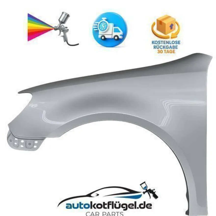 Kotflügel VW Golf VI 6 Links LA7Q 08-13 Neu Lackiert