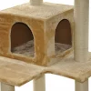 Kratzbaum Findus beige 138 x 60 x 60 cm