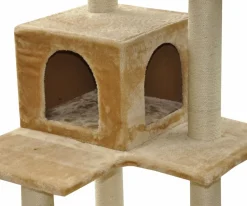 Kratzbaum Findus beige 138 x 60 x 60 cm