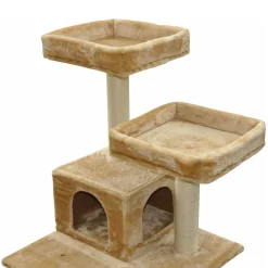 Kratzbaum Findus beige 138 x 60 x 60 cm
