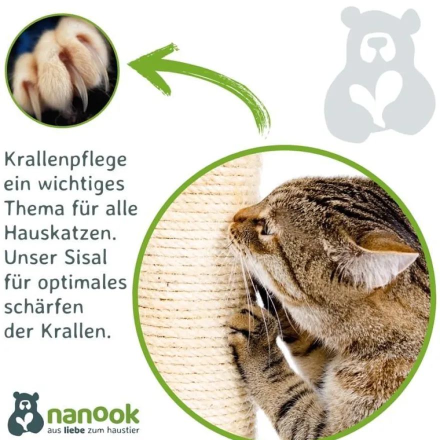 Kratzbaum Sisalseil Natur 8 mm - 20 m