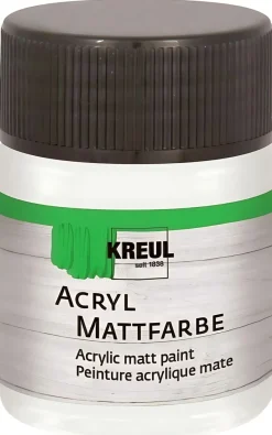 KREUL Acryl Mattfarbe Pastellweiß 50 ml