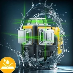 Kreuzlinienlaser im Koffer + Humberg HM-171 Stativ