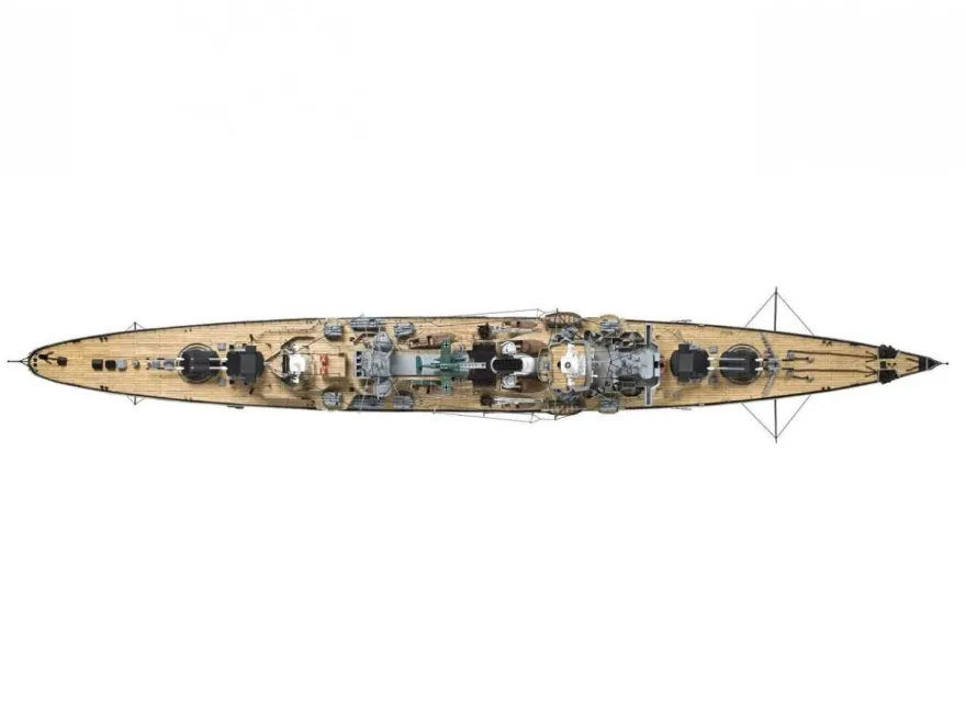 Krick Occre Prinz Eugen schwerer Kreuzer in 1:200 Bausatz oc16000