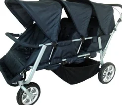 Krippenwagen Helena 6 Sitzer Faltbar Tagesmutter Kindergarten Kinderwagen Ausflug