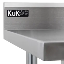 KuKoo Gastro Catering Edelstahl Arbeitstisch Küchentisch Zubereitungstisch 183cm