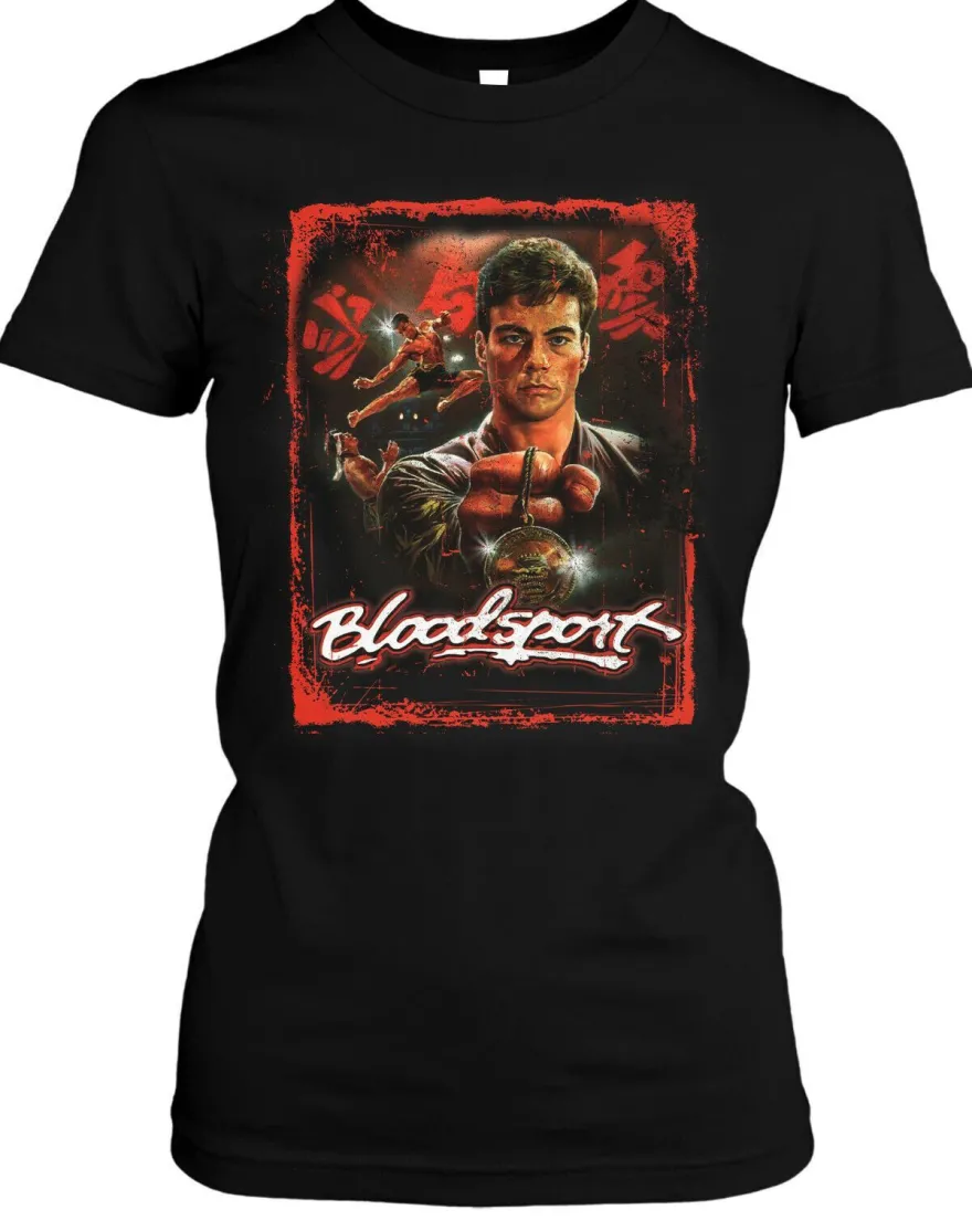 Kumite Damen Girlie T-Shirt | Van Damme JCVD Kult | M5