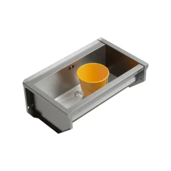 KUNe Solidum 70, Ausgussbecken Edelstahl 78,2 x 47 x 28 cm