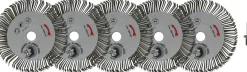 Kunzer Turbo Igel, 5 Stück und Dorn 7TI06