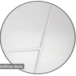 kuporta Haustüren Kunststoff Designline weiß Nebeneingangstür Eingangstür Türen