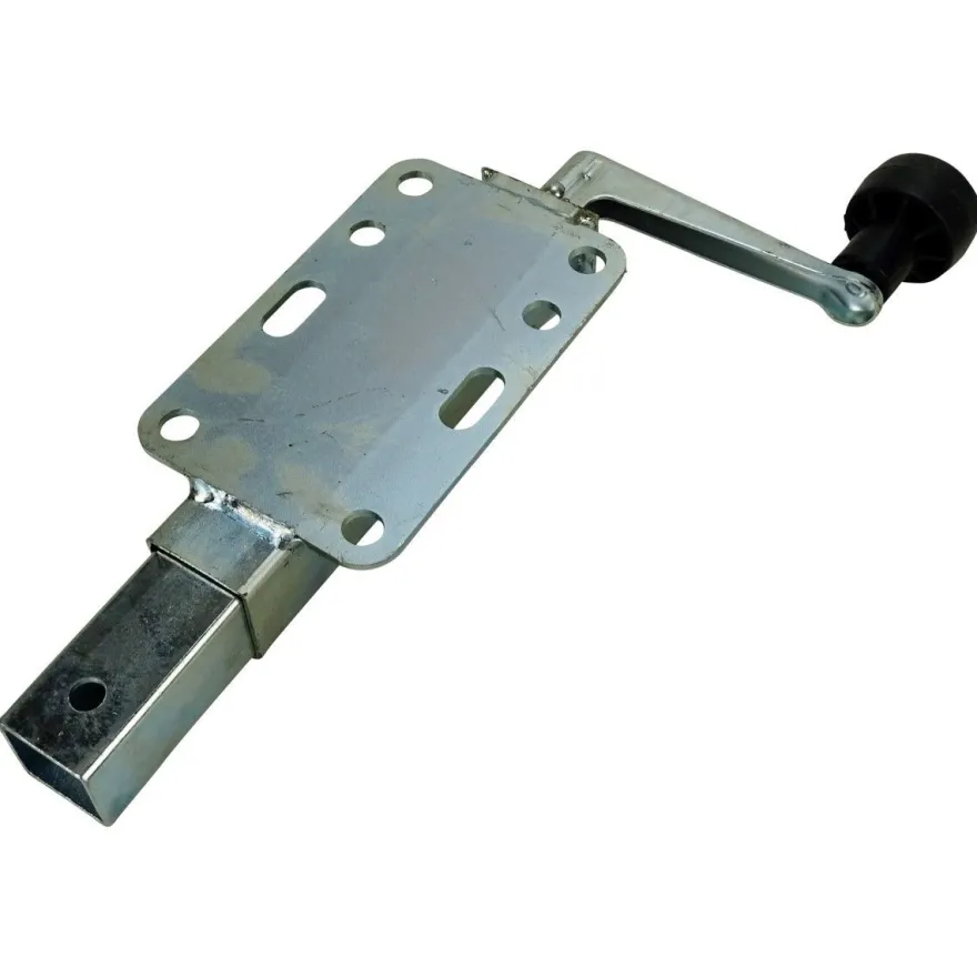 Kurbelstütze Spindelstütze 40 x 40mm für Bootsanhänger