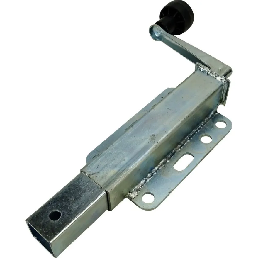 Kurbelstütze Spindelstütze 40 x 40mm für Bootsanhänger