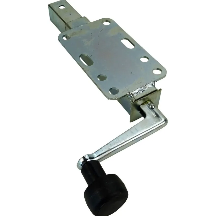 Kurbelstütze Spindelstütze 40 x 40mm für Bootsanhänger