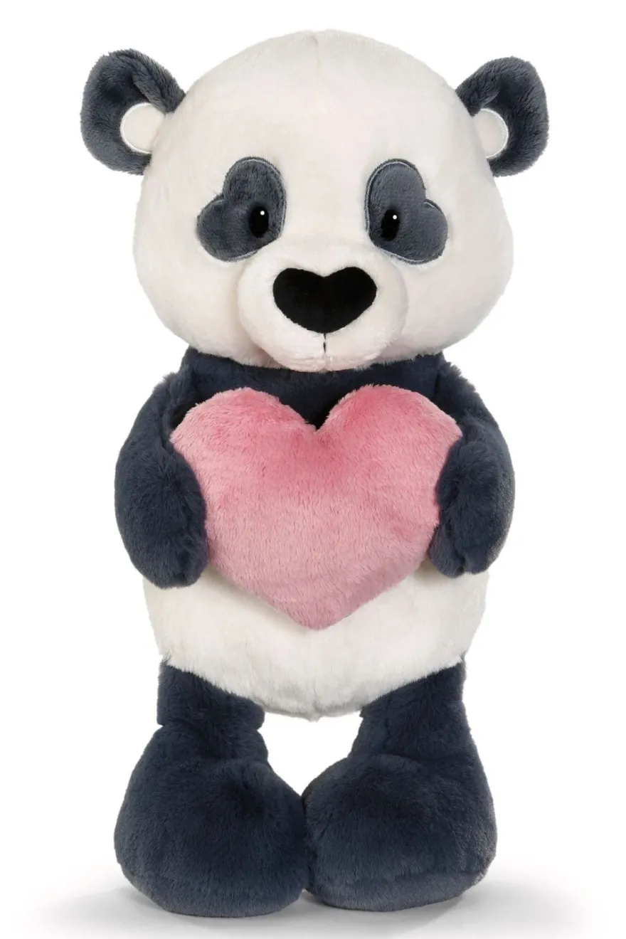Kuscheltier Love Panda mit Herz, NICI, 62609